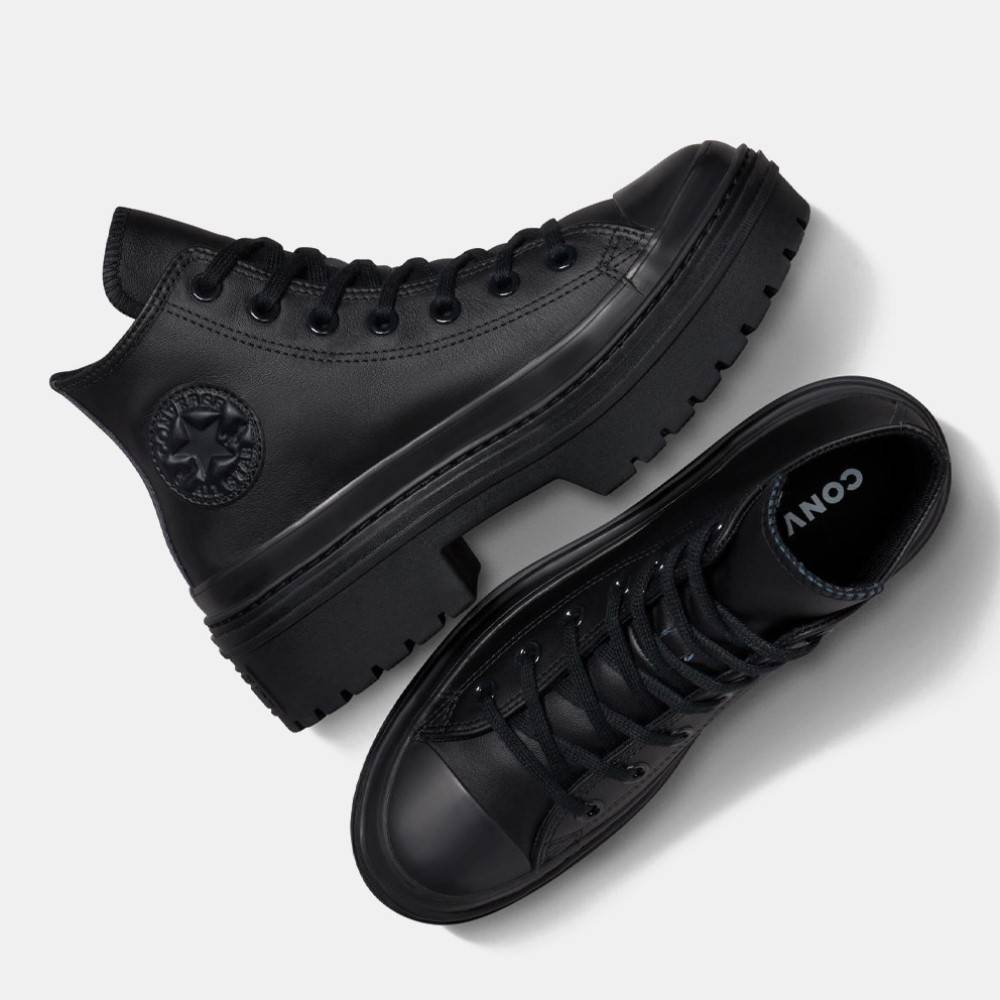 CONVERSE CHUCK TAYLOR LUGGED HEEL LEATHER