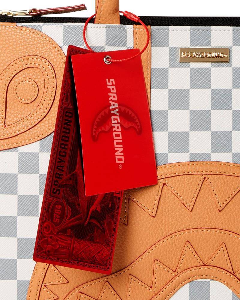 SPRAYGROUND HENNY LATTE LAPTOP TABLET BAG