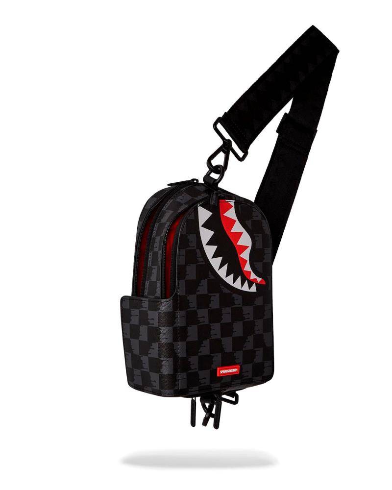 SPRAYGROUND DRIP CHECK BACKPACK SLING