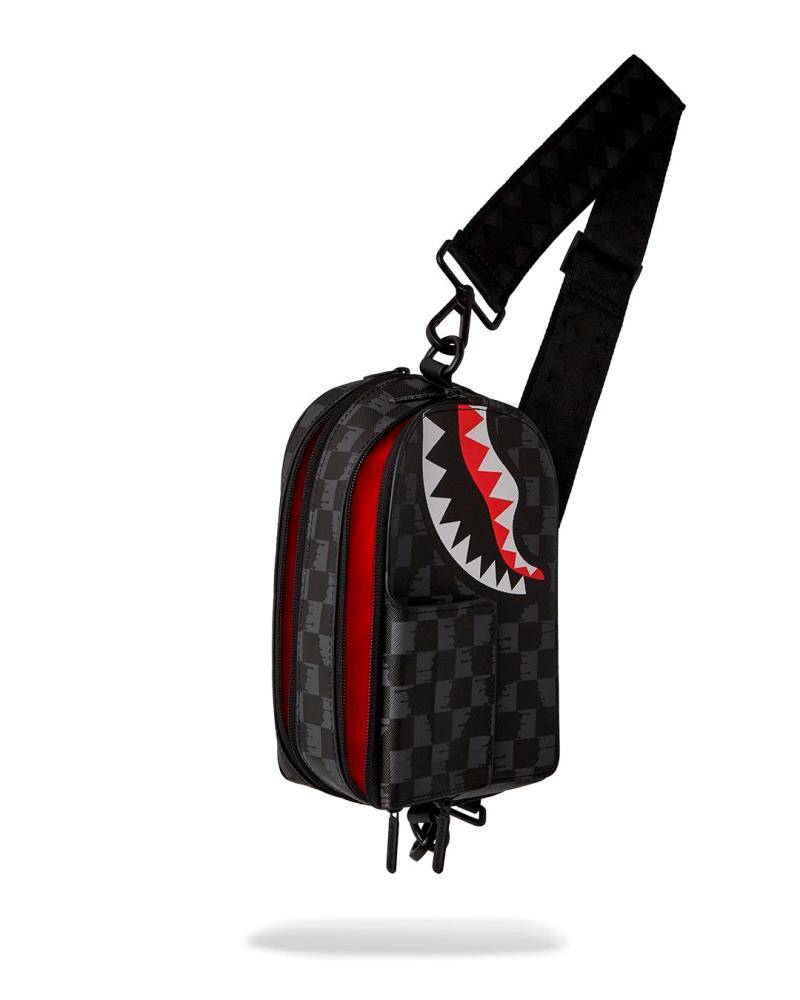 SPRAYGROUND DRIP CHECK BACKPACK SLING