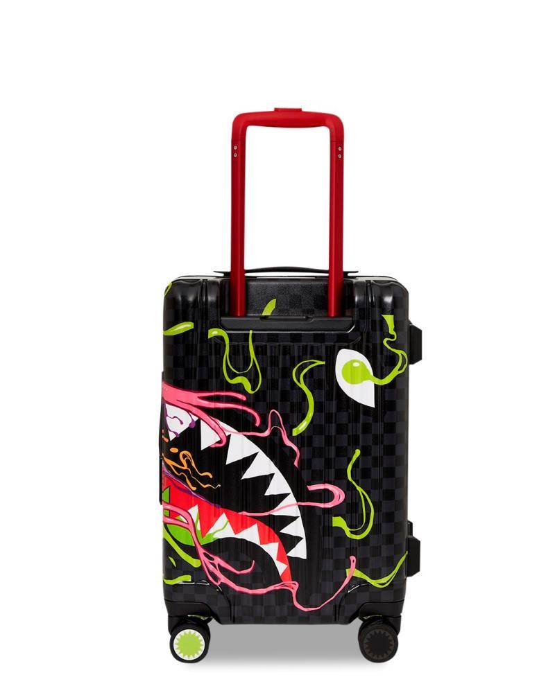 SPRAYGROUND SLIME DIME CARRY-ON LUGGAGE