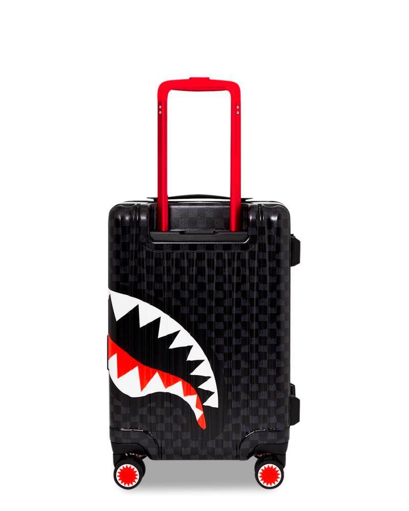 SPRAYGROUND DRIP CHECK CARRY-ON LUGGAGE