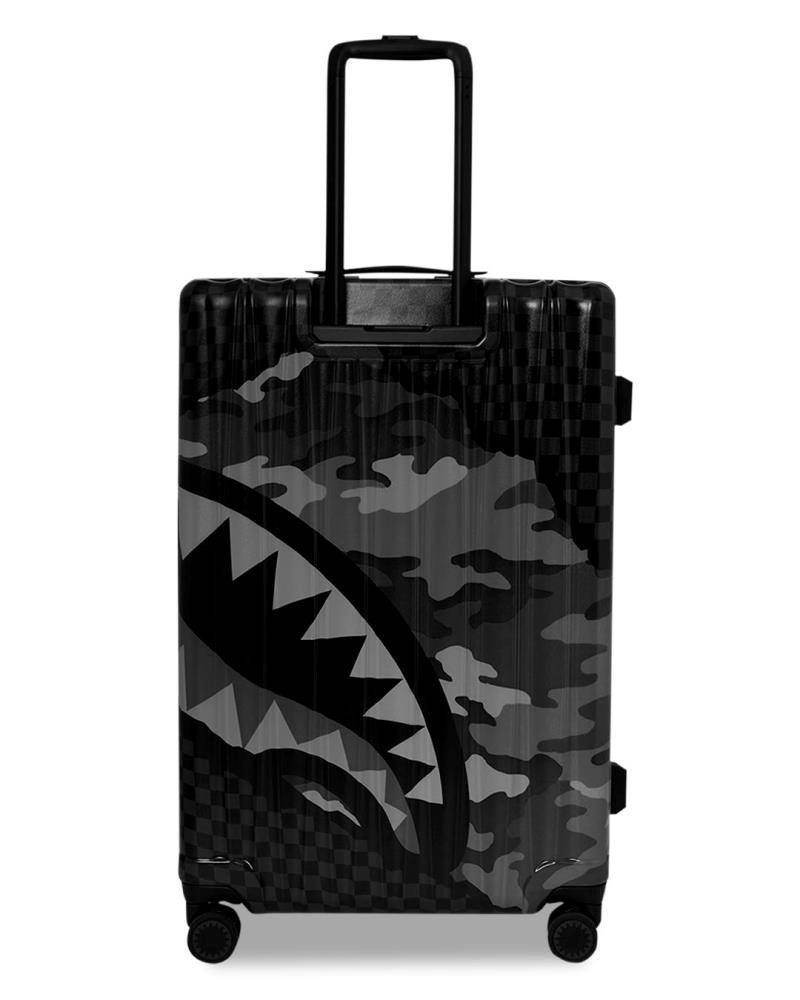 SPRAYGROUND SPLIT UP CAMO TEAR: LARGE LUGGAGE