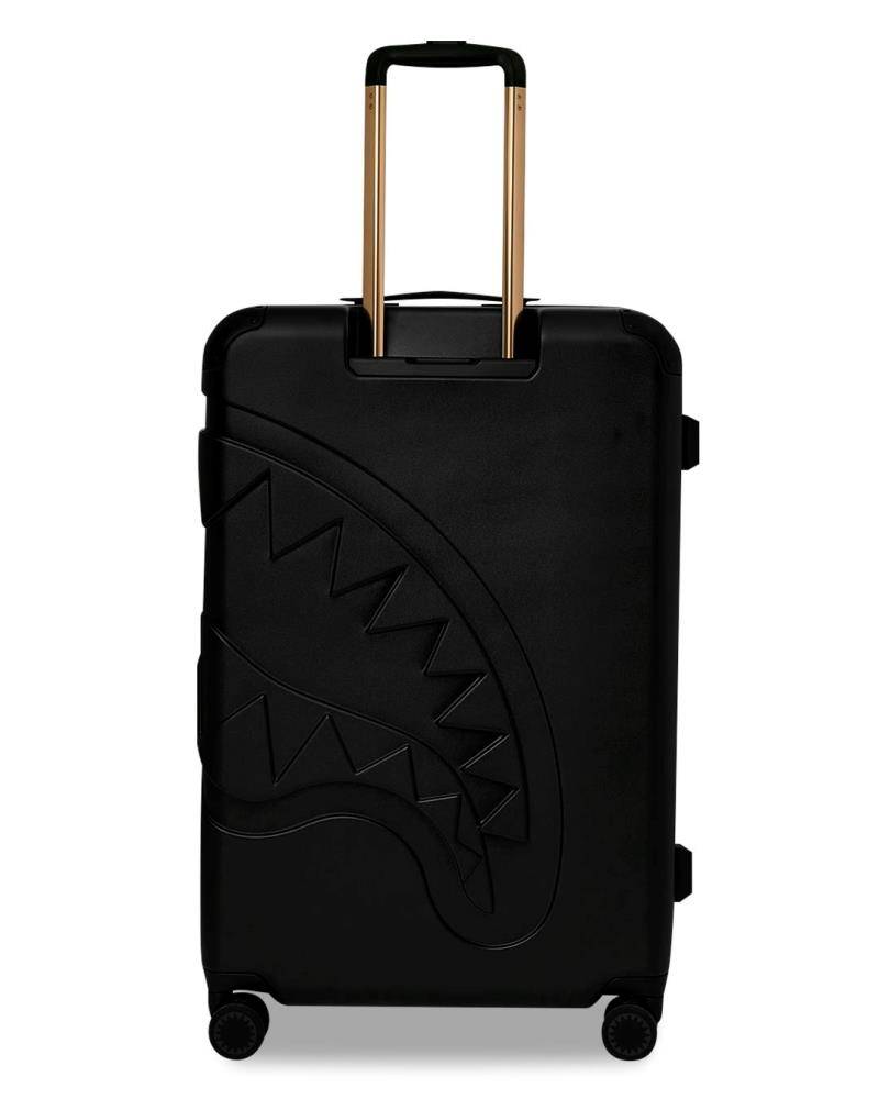 SPRAYGROUND SHARKNAUTICS GOLD LARGE LUGGAGE