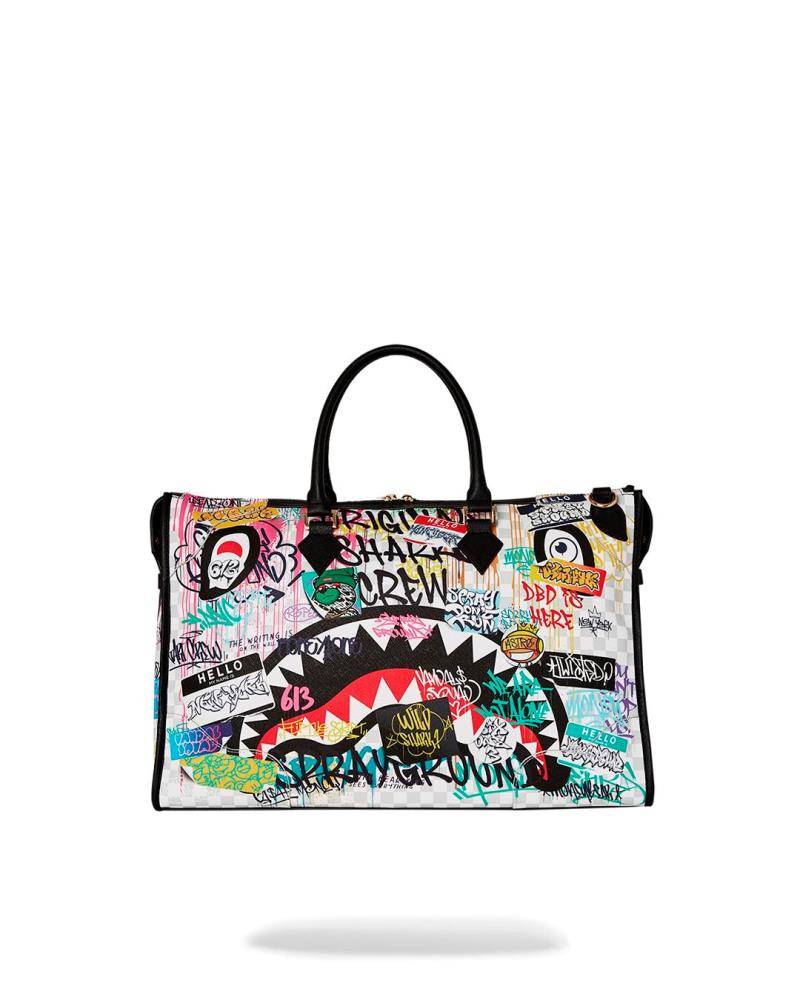 SPRAYGROUND CREATE ANOTHER DAY TRIANGLE DUFFLE