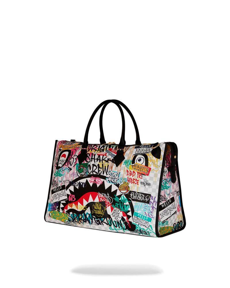 SPRAYGROUND CREATE ANOTHER DAY TRIANGLE DUFFLE