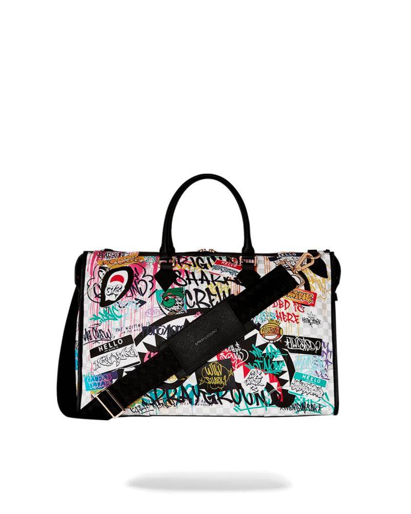 SPRAYGROUND CREATE ANOTHER DAY TRIANGLE DUFFLE