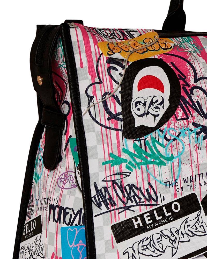 SPRAYGROUND CREATE ANOTHER DAY TRIANGLE DUFFLE