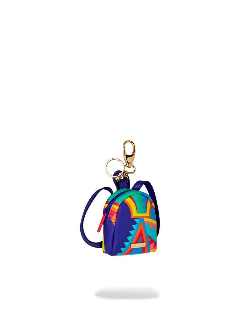 SPRAYGROUND TRANSIENT VACATION KEYCHAIN BACKPACK