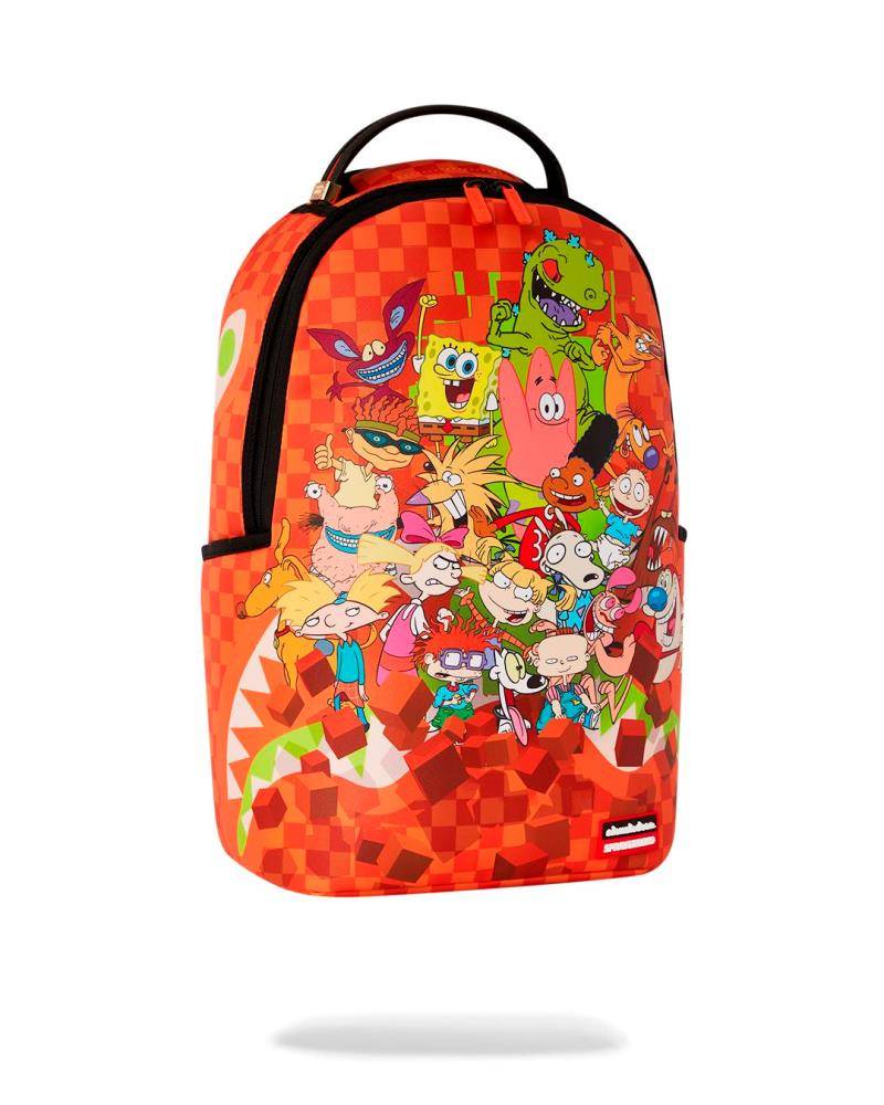 SPRAYGROUND 90S PARTY NICKELODEON CHECK DLXSV BACKPACK