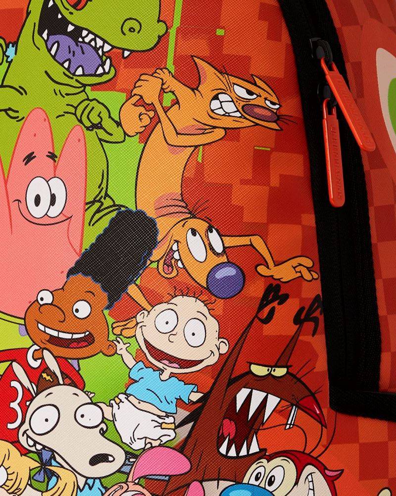 SPRAYGROUND 90S PARTY NICKELODEON CHECK DLXSV BACKPACK