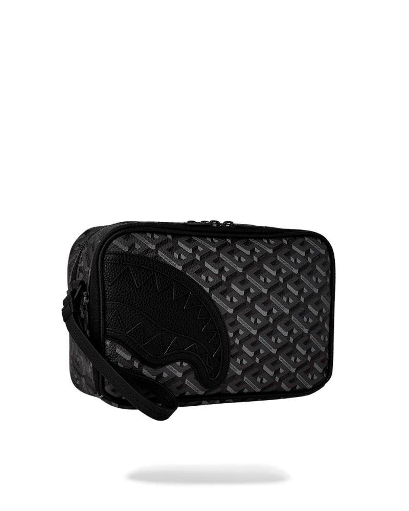 SPRAYGROUND SG3D BLACKOUT TOILETRY BRICK