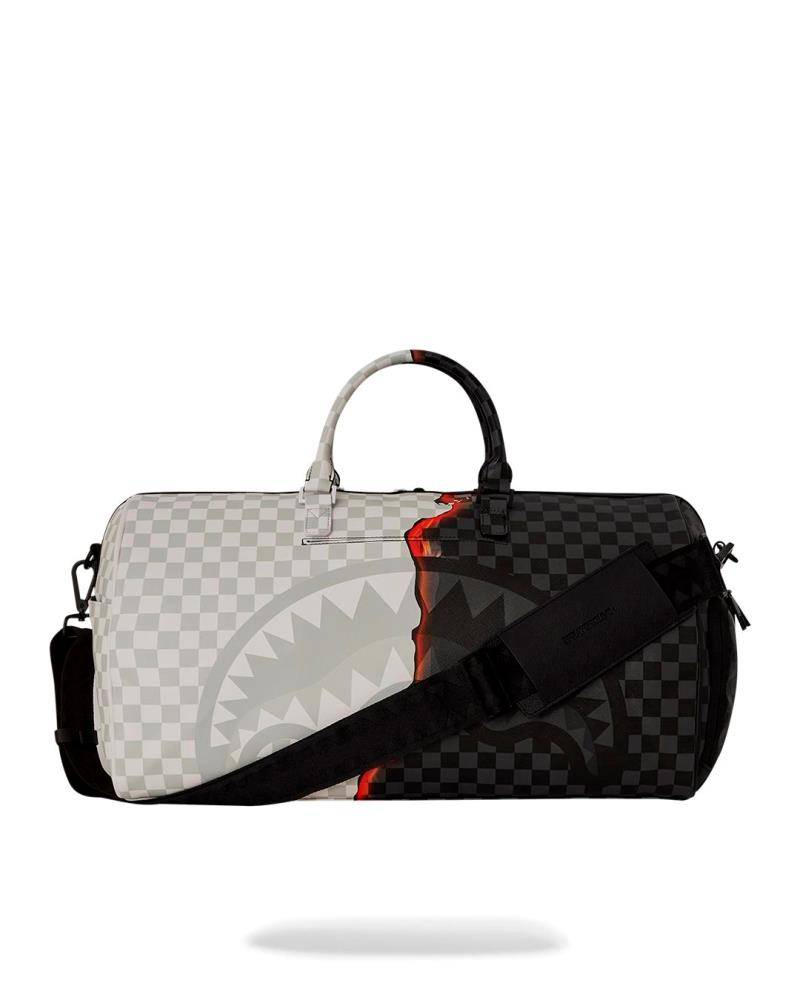 SPRAYGROUND RING OF FIRE LARGE DUFFLE