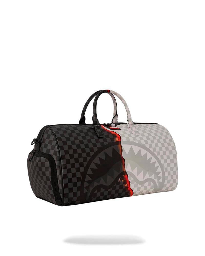 SPRAYGROUND RING OF FIRE LARGE DUFFLE