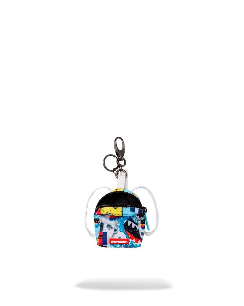 SPRAYGROUND  EXHIBIT KEYCHAIN BACKPACK