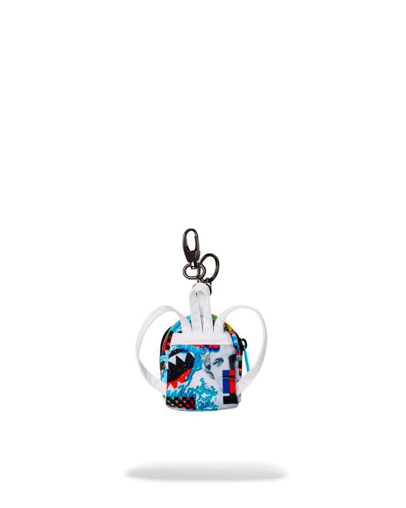 SPRAYGROUND  EXHIBIT KEYCHAIN BACKPACK