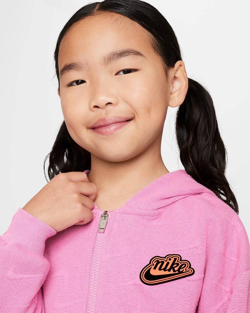 NIKE LITTLE KIDS NEW IMPRESSIONS FULL ZIP HOODIE