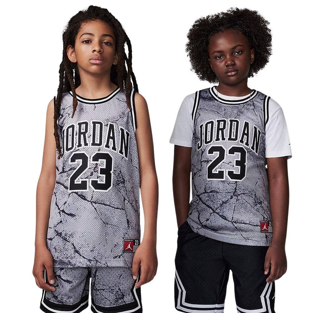 NIKE JORDAN BOYS 23 ALL OVER PRINT JERSEY