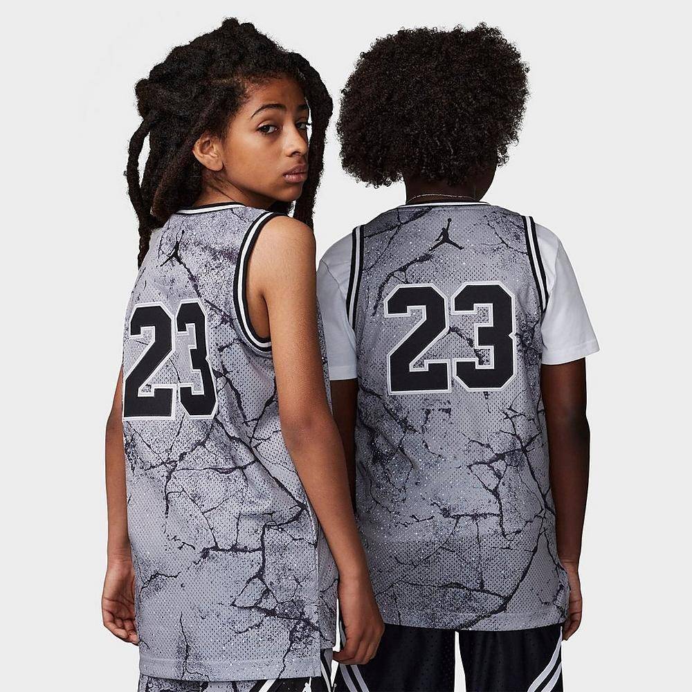 NIKE JORDAN BOYS 23 ALL OVER PRINT JERSEY