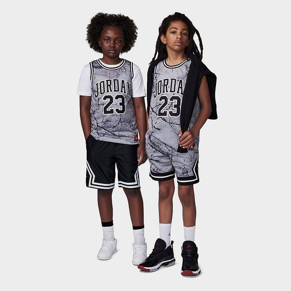 NIKE JORDAN BOYS 23 ALL OVER PRINT JERSEY