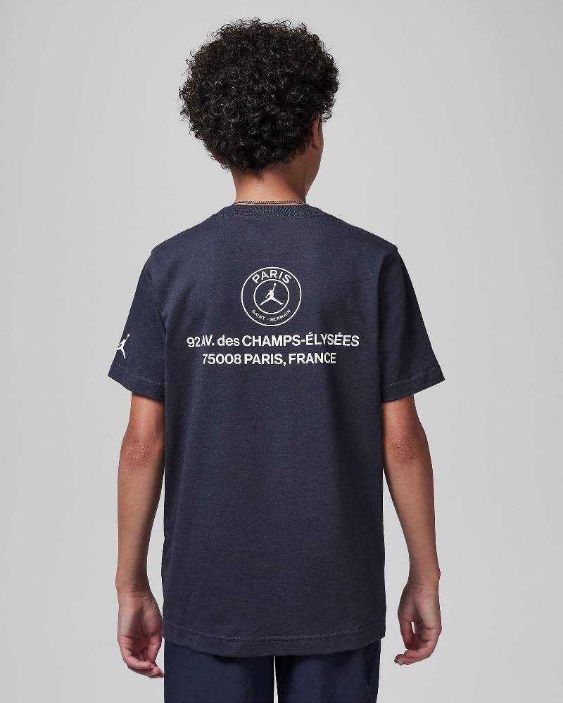 NIKE JORDAN BOYS LIGHTING PSG SHORT SLEEVE TEE