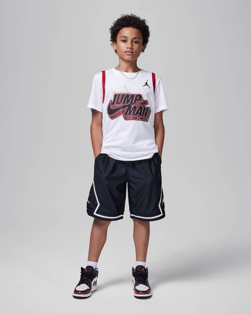 NIKE JORDAN BOYS MJ DRI-FIT SPORT DIAMOND SHORT