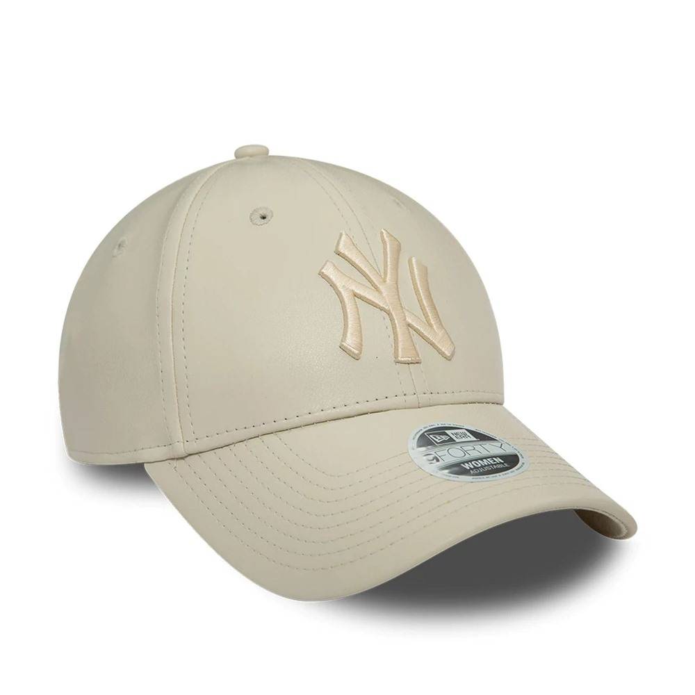 NEW ERA WMNS FAUX LEATHER 9FORTY NEW YORK YANKEES