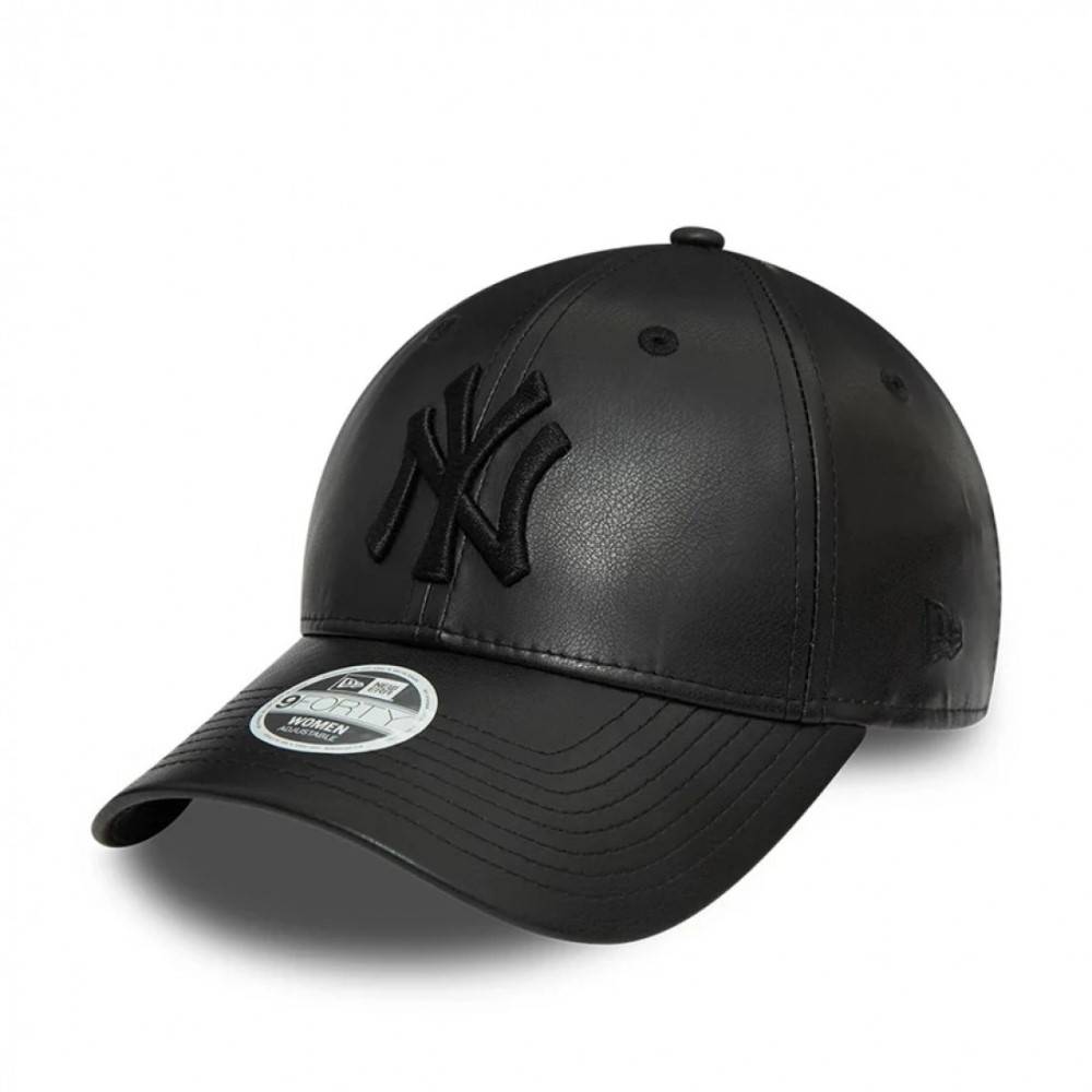 NEW ERA WMNS FAUX LEATHER 9FORTY NEW YORK YANKEES