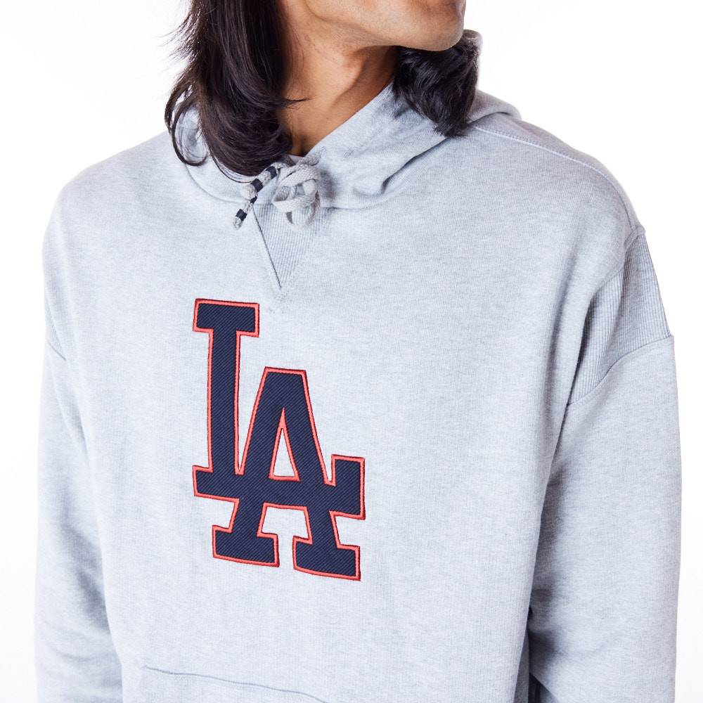 NEW ERA MLB RIB INFILL OVERSIZE HOODIE LOS ANGELES DODGERS