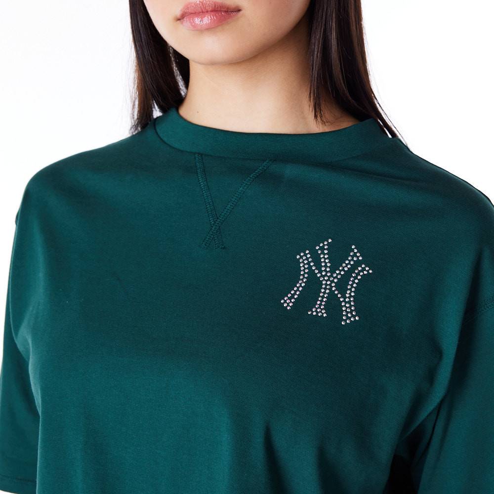 NEW ERA MLB DIAMANTE CROP TEE NEW YORK YANKEES