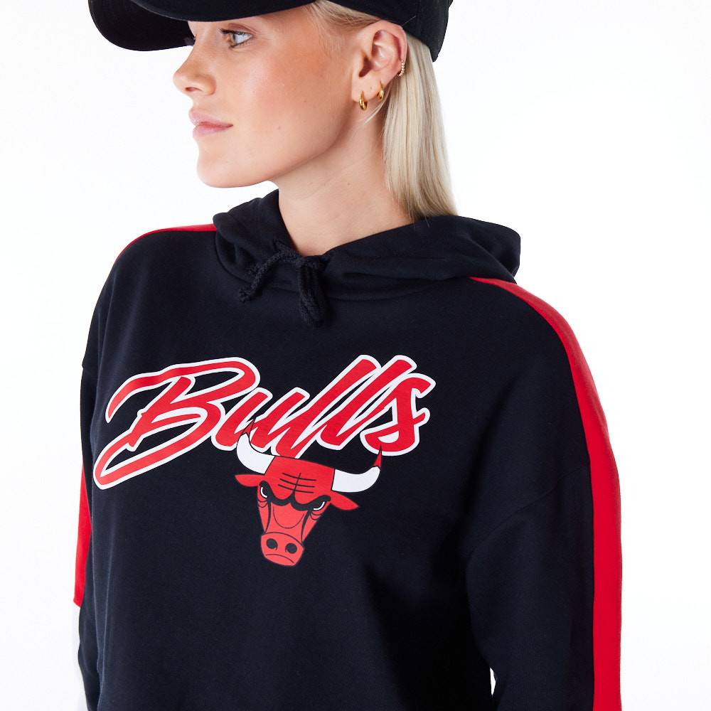 NEW ERA NBA COLOUR BLOCK HOODIE CHICAGO BULLS