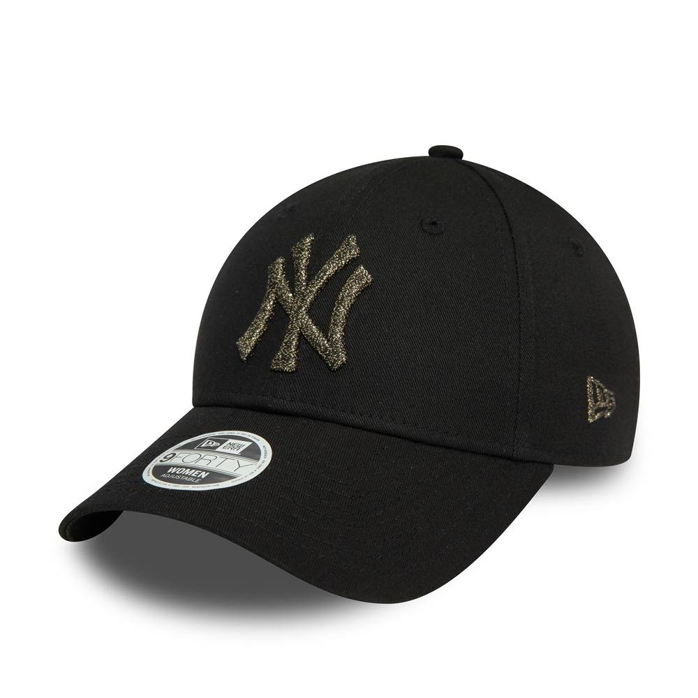 NEW ERA WMNS METALLIC LOGO 9FORTY NEW YORK YANKEES