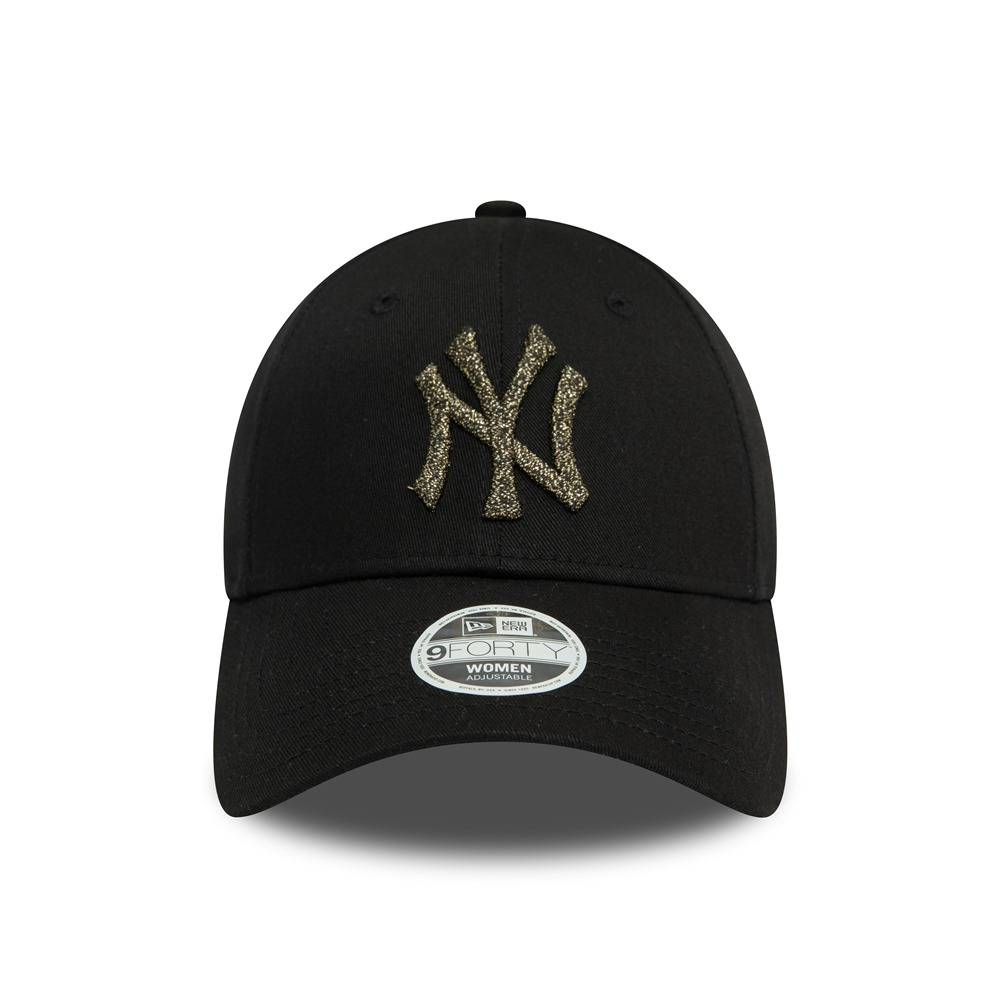 NEW ERA WMNS METALLIC LOGO 9FORTY NEW YORK YANKEES