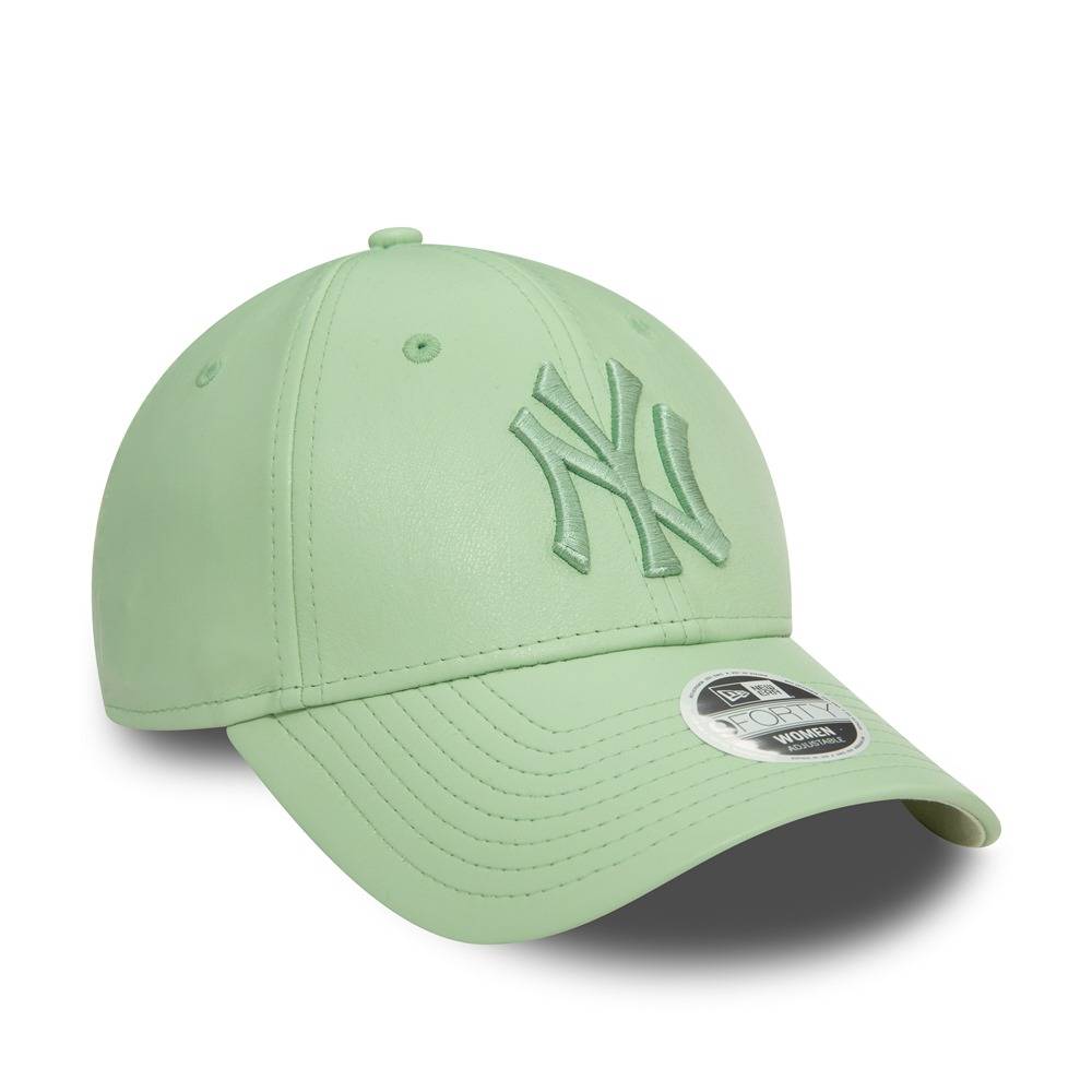 NEW ERA WMNS FAUX LEATHER 9FORTY NEW YORK YANKEES