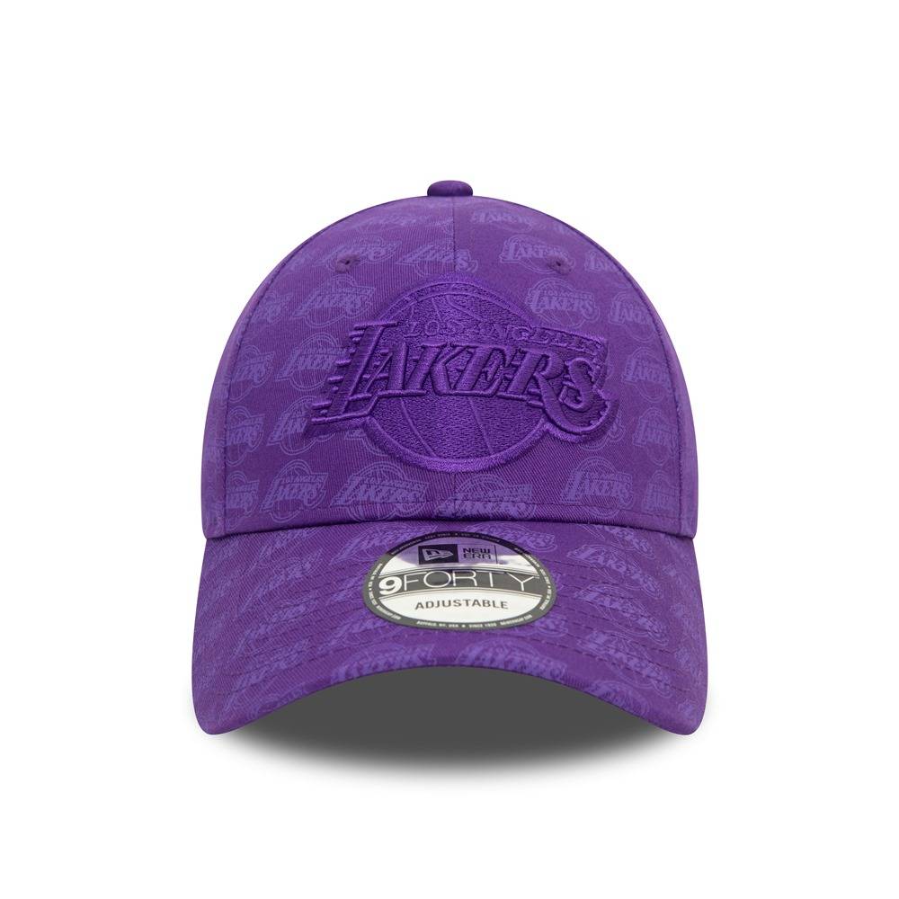 NEW ERA TEAM MONOGRAM 9FORTY LOS ANGELES LAKERS
