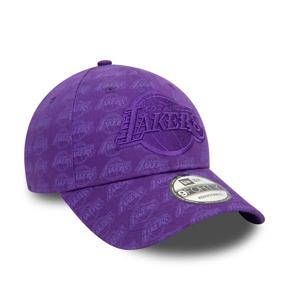 NEW ERA TEAM MONOGRAM 9FORTY LOS ANGELES LAKERS