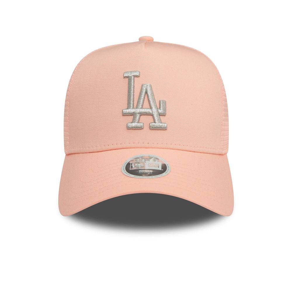 NEW ERA WMNS METALLIC TRUCKER LOS ANGELES DODGERS