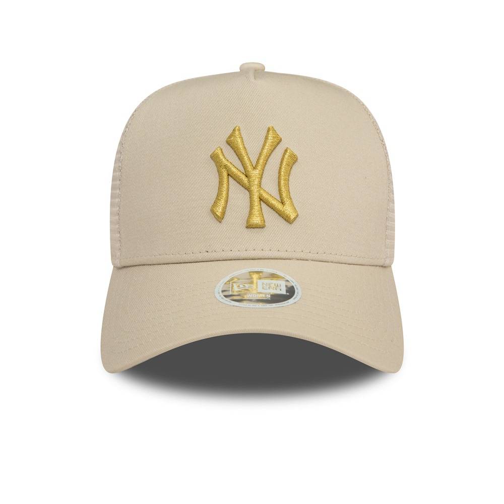NEW ERA WMNS METALLIC TRUCKER NEW YORK YANKEES