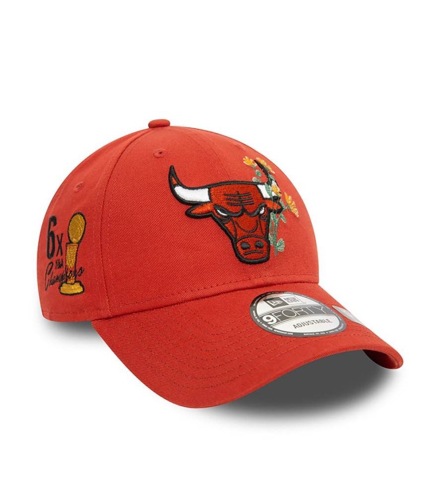 NEW ERA FLOWER ICON 9FORTY CHICAGO BULLS