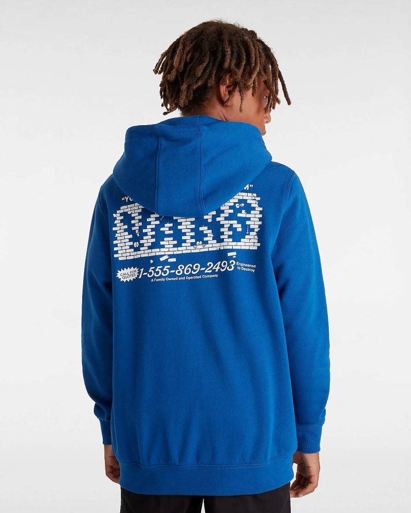 VANS BOYS BREAK MADE FULL ZIP HOODIE