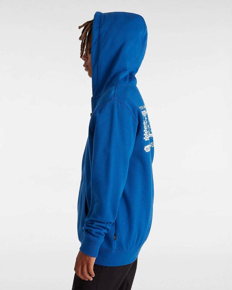 VANS BOYS BREAK MADE FULL ZIP HOODIE