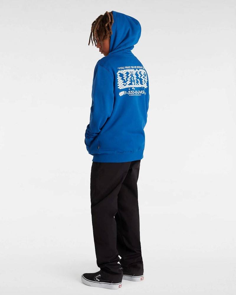 VANS BOYS BREAK MADE FULL ZIP HOODIE