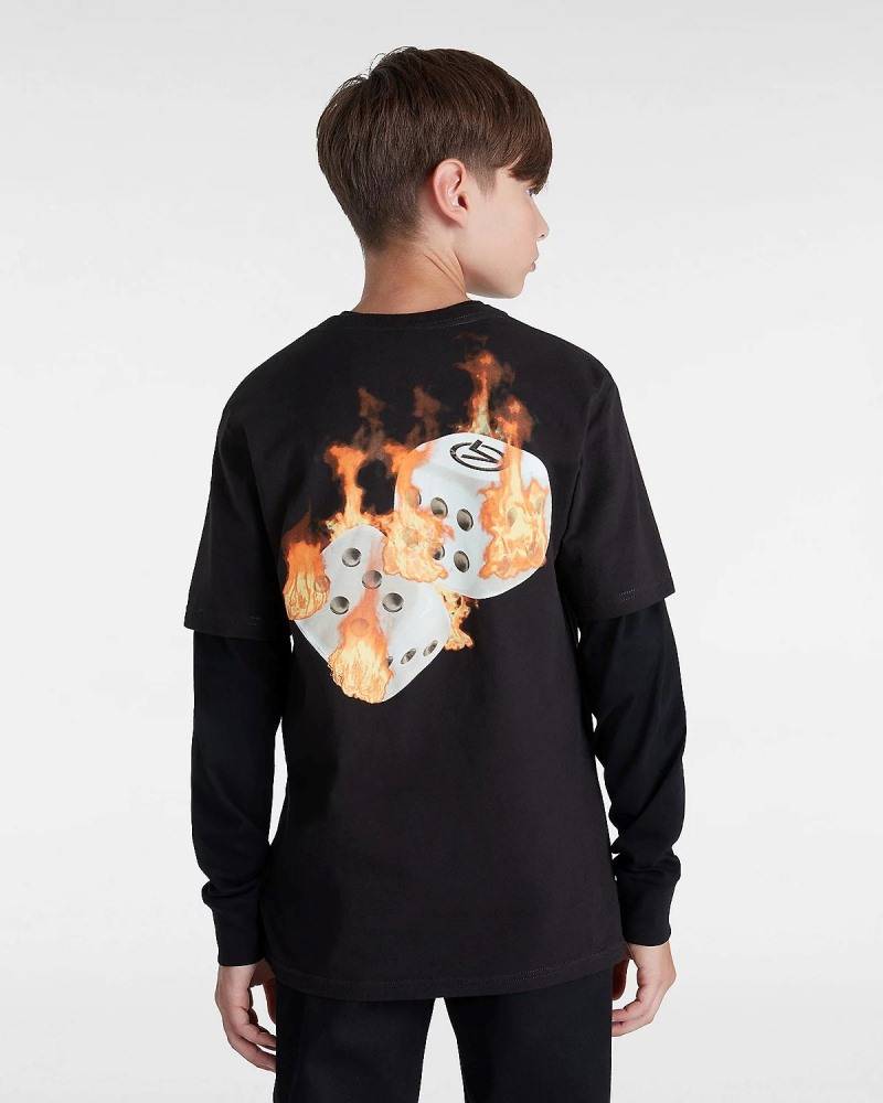 VANS BOYS NO DICE SS TEE
