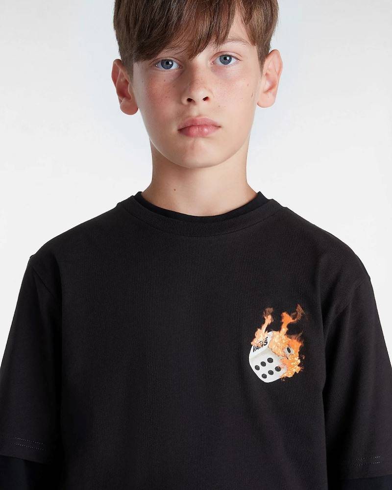 VANS BOYS NO DICE SS TEE