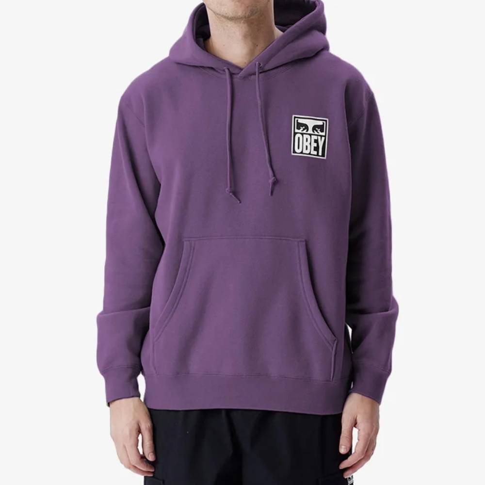 OBEY EYES ICON HOOD FLEECE