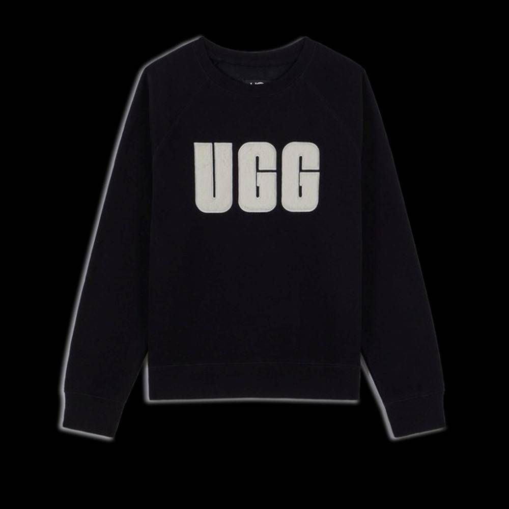 UGG W MADELINE FUZZY LOGO CREWNECK