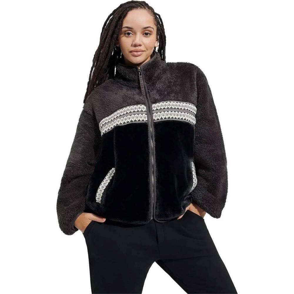 UGG MARLENE SHERPA JACKET H BRAID