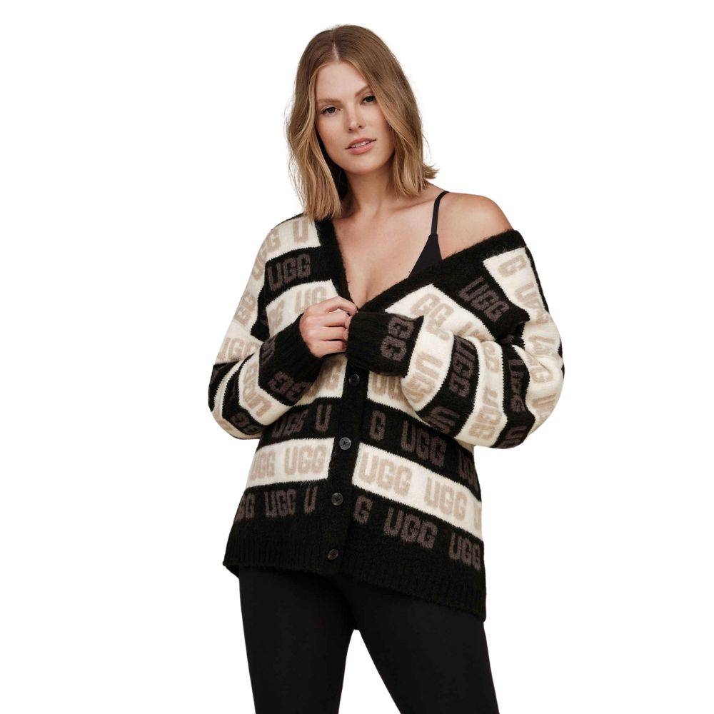 UGG UGG GRAPHIC LOGO CARDIGAN