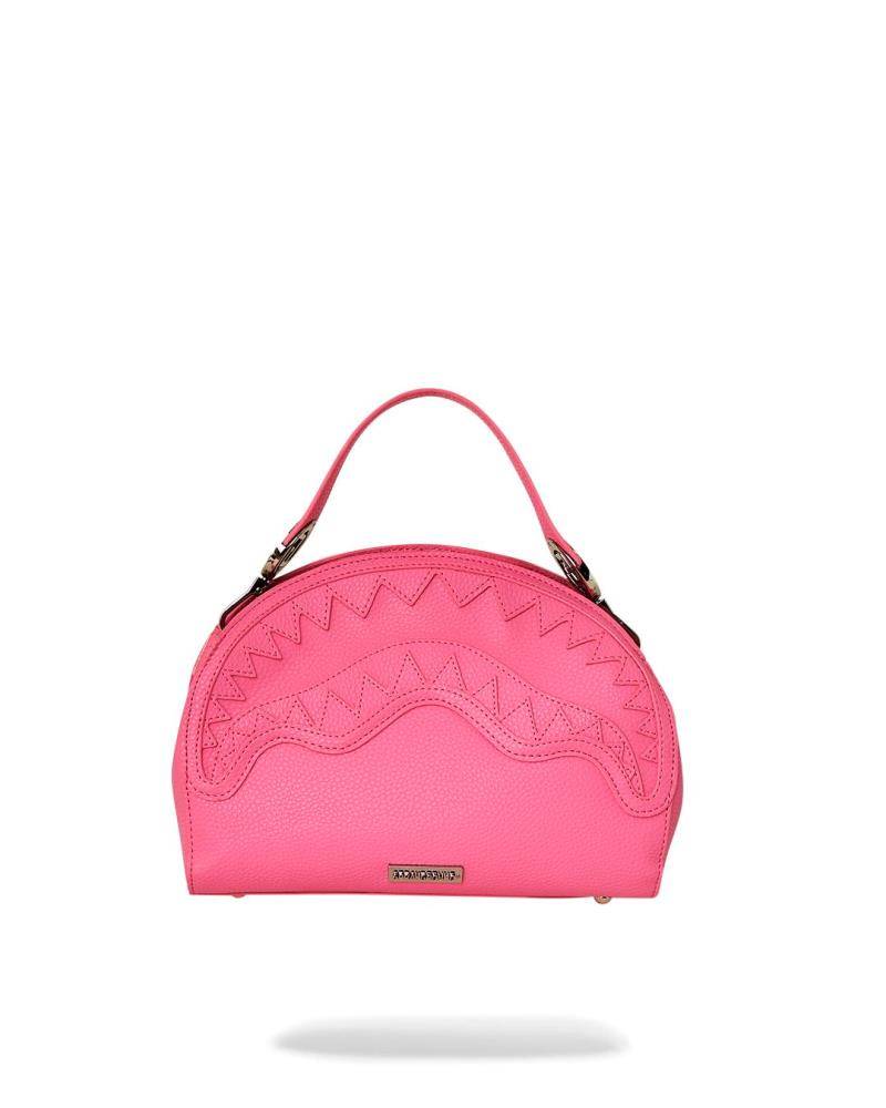 SPRAYGROUND ZIPPER PINK PUNK SHARK HANDBAG