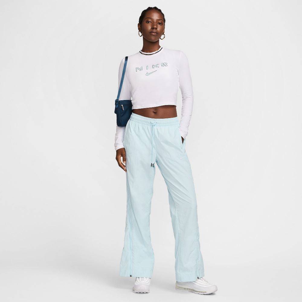NIKE NSW WOMENS LONG-SLEEVE SLIM CROPPED TEE